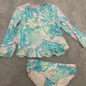 Lilly Pulitzer girls bathing suit